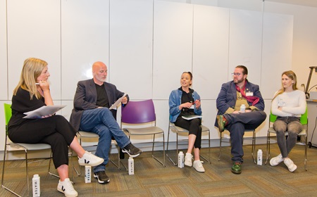 Panel discussion with members of the Traveller Community